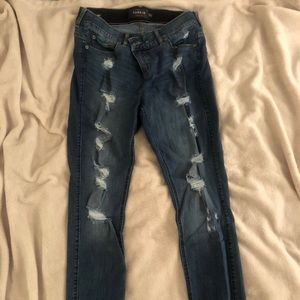 Skinny ripped jeans from Torrid